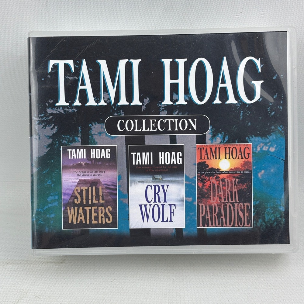 Tami Hoag Collection 3 CD Audiobooks Still Waters Cry Wolf Dark‎ Paradise